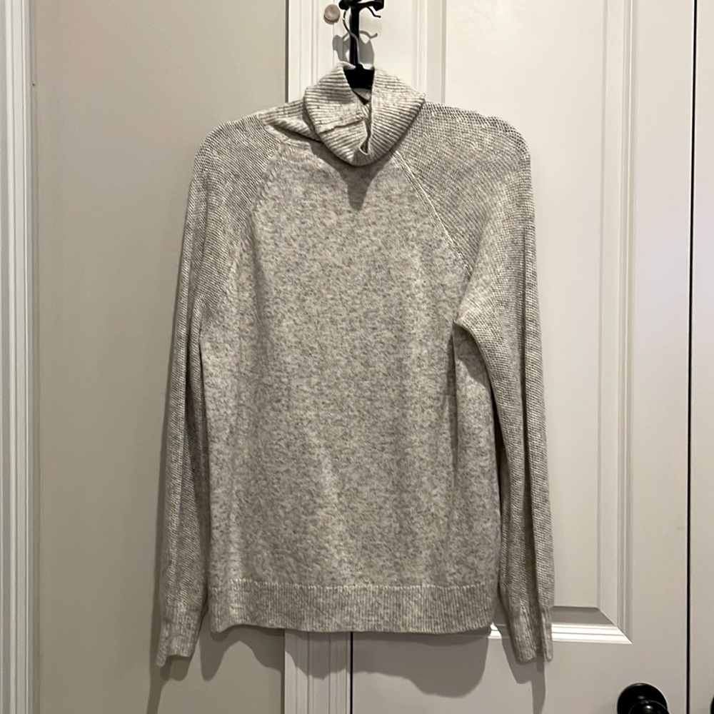 LOFT cowl turtleneck sweater